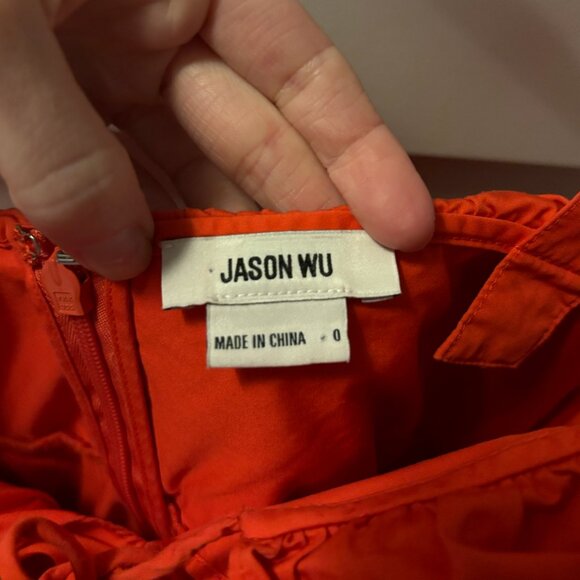 Jason Wu Ruffle Mini Dress - Picture 7 of 7